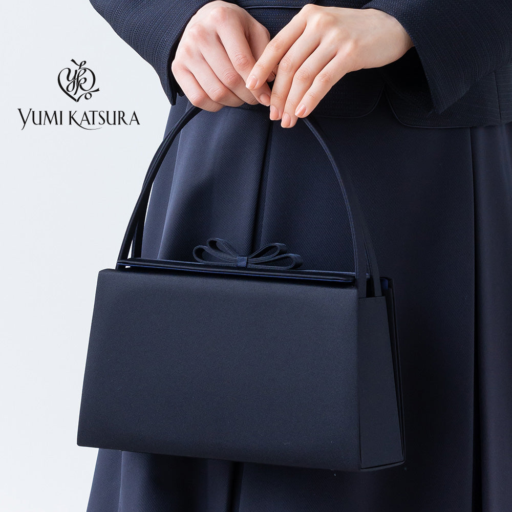 【お受験対応】【YUMI KATSURA】お受験濃紺フォーマルバッグ