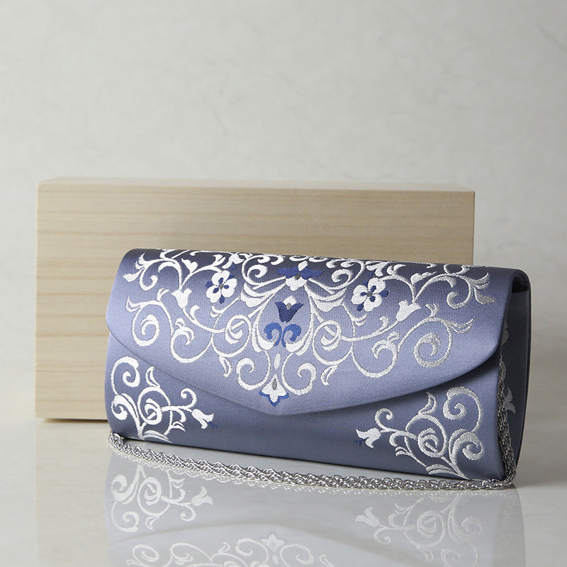 [Outlet 75% OFF] Nishijin woven 2WAY clutch bag