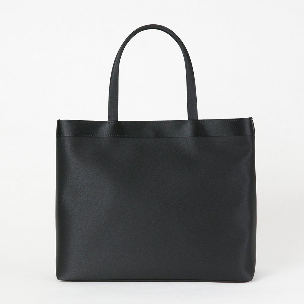 Satin switching formal tote bag/with tassel