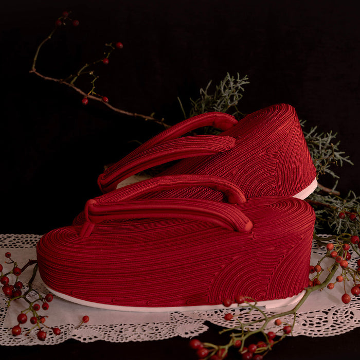 コード刺繍草履|小砂モデル